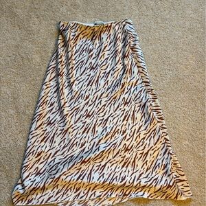 Abercrombie Zebra Print Skirt